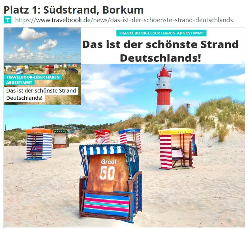 Haus Deutsche Bucht Apartamento Borkum Exterior foto